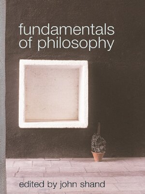 cover image of Fundamentals of Philosophy